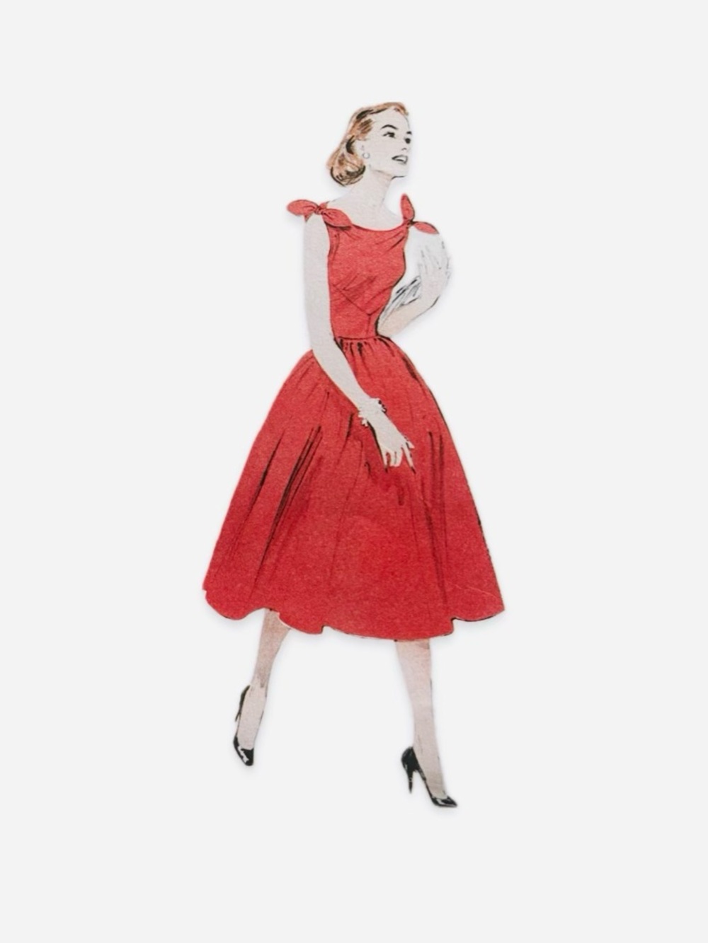 Butterick Sewing Pattern Uncut B5708 Vintage 50s Style Fit & Flare Dress 14-22